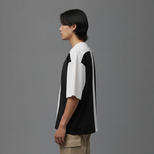 เสื้อยืดผู้ชายขายส่งยอดนิยม ผ้าฝ้าย 100% คุณภาพสูง ปักโลโก้ตามสั่ง ทรงหลวม เป็นมิตรกับสิ่งแวดล้อม - Product Image 2