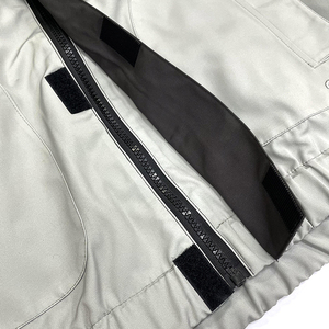 Conjunto de Chaqueta Bomber Estampada para Hombre, Pantalones Deportivos Grises Resistentes al Viento, Ropa Deportiva Casual de Otoño, Corte Regular, Material de Poliéster - Product Image 5