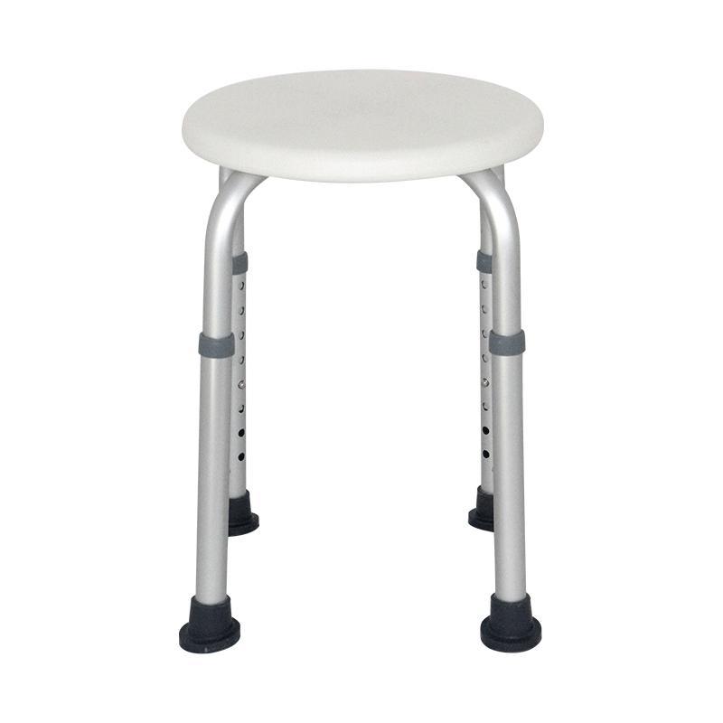 MN-XZY002 Rotary Bath Shower Chair with Armrests Adjustable Elder Portable Folding Bath  Chair