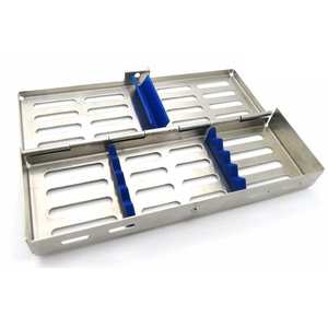 5 Unidades de Cajas/Bandejas de Esterilización Dental para 5 Instrumentos Quirúrgicos Dentales, Soporte de Instrumentos de Acero Inoxidable SURGINEXA - Product Image 6