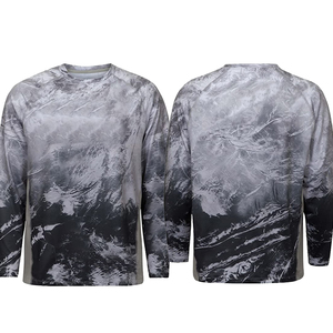 Chemise à capuche de pêche à manches longues pour homme personnalisée, protection UV solide UPF 50, séchage rapide, respirante, vêtements de sport - Product Image 6