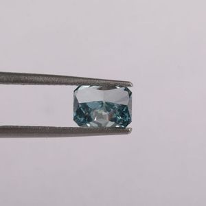 Diamante Suelto para Joyería Premium Unisex, Corte Radiante, 1 Quilate, Azul Fantasía, VVS2 VS1, Cultivado en Laboratorio con Certificación IGI CVD - Product Image 5