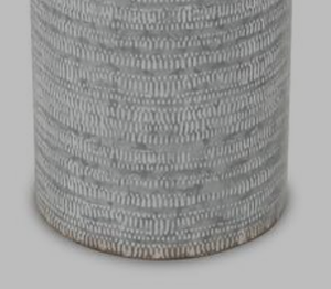 Vase à fleurs de salon en relief texturé avec logo personnalisé rétro Vases à bourgeons Vase en métal de fer pour la décoration intérieure - Product Image 3