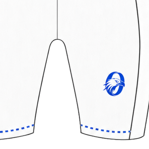 Royal Blue and White Rowing Champ Suit <b>Mens</b> Sleeveless Competition Uniform Performance Racing Singlet Custom Wholesale Team - Product Image 6