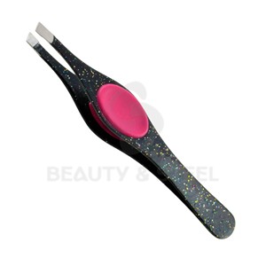 Expert Slanted Edge Tweezer for High-Performance Arch Shaping and Accurate Splinter Extraction with Easy-Control <b>Silicone</b> <b>Pads</b> - Product Image 3