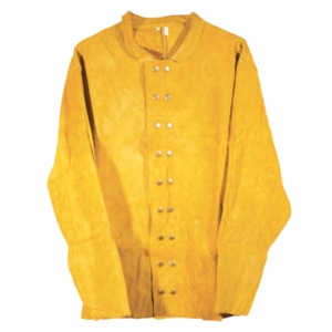 Heavy Duty Premium Quality Cowhide Split Leather Welding <b>Jacket</b> Industrial Safety Body Protection for Construction <b>Workers</b> - Product Image 1