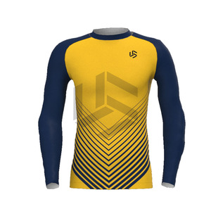 Sports Training Compression Shirt Men Workout Skinny Stretchable Suit Sports Shirt Fitness Body Shirt Men Rash Guard - Product Image 1