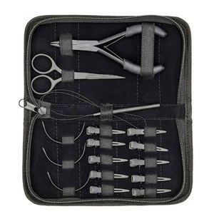 Kits d'outils pour extensions de cheveux en acier inoxydable, anneaux de couleur, ensemble d'installation et de retrait de haute qualité pour usage domestique - Product Image 6