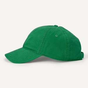 Casquette de baseball verte à 6 panneaux, réglable, en sergé de coton, unisexe, décontractée, couleur unie, taille adulte - Product Image 4