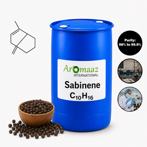 Aromaaz International Sabinene C10H18, Saborizante Sintético Líquido para Alimentos, Fragancia Amaderada, Aroma Dulce, 99.0%-99.5% de Pureza, CAS 3387-41-5 - Product Image 5