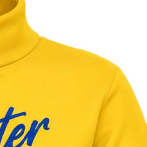 Sudadera de cuello alto para mujer Sigma Gamma Rho, amarilla, con gráfico personalizado de la hermandad griega, manga larga, informal, estilo universitario - Product Image 3