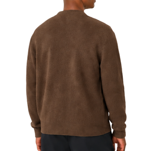 Cardigan en laine mélangée pour homme, coupe décontractée, doux et chaud, tricoté, col en V, boutonné, pull classique décontracté pour l'hiver, idéal pour la superposition quotidienne - Product Image 2