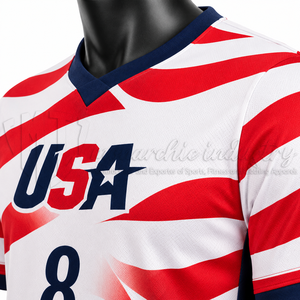 Camiseta de Fútbol Personalizada, Camiseta de Equipo de Fútbol, Impresión por Sublimación, Ropa Deportiva Transpirable de Secado Rápido, OEM - Product Image 6