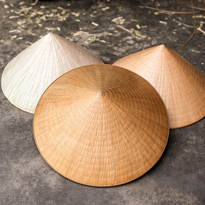 Chapeau conique vietnamien Non La au meilleur prix du Vietnam, chapeau en bambou fait main, chapeau de fermier vietnamien / Mme ALINA - Product Image 2