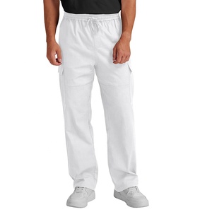 Pantalones Cargo Deportivos Casuales para Hombre, Modelo 2026, Color Blanco Puro, Nuevo, Personalizados, de Alta Calidad, Lona 85% Algodón con Poliéster, Diseño Digital - Product Image 5