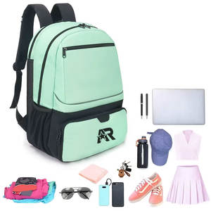 Sac à dos de padel style uni, finition lisse, pour un usage quotidien. - Product Image 2