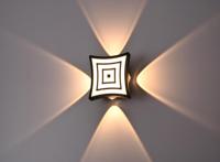 Applique murale LED moderne en forme de champignon, en aluminium créatif, pour hôtel, couloir, escalier, entrée, éclairage décoratif (Échantillon)