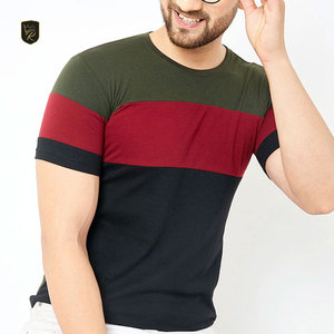 T-shirts tendance pour hommes 100 % coton, conçus pour un confort quotidien, tissu doux, sensation légère, respirant, écologique, style urbain - Product Image 4