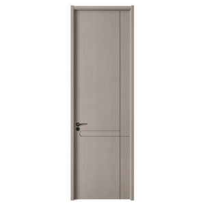 Puerta de WPC, Puerta Compuesta de Madera Ignífuga, Aislamiento Acústico, Aislamiento Térmico, Impermeable, Puerta de Ingeniería para Apartamentos y Habitaciones - Product Image 1