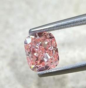 3 Crt High Quality Pink Lab-Created Moissanite <b>Cushion</b> | D Color VVS1 Sparkling Loose Gem with Color Play/Fire 8x10mm - Product Image 2