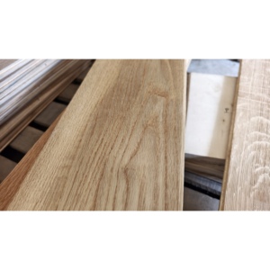 Plancher en chêne blanc européen non fini, largeur 190 mm, 2 couches, système T&G, planche brute de 15 mm - Product Image 6