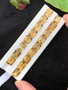 Pierres précieuses en citrine naturelle calibrées, pierres de taille assortie pour la fabrication de bijoux, pour bagues, boucles d'oreilles, pendentifs - Product Image 1