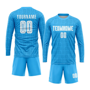 ชุดกีฬาฟุตบอลแบบระบายอากาศได้ดี ผลิตตามสั่ง พิมพ์ลายดิจิทัล ผ้าโพลีเอสเตอร์ 100% ชุดยูนิฟอร์มสำหรับทีมฝึกซ้อม - Product Image 1