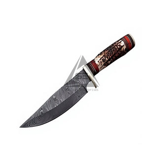 Couteaux à lame fixe de conception nouvelle, légers, avec manche en bois, fabrication sur mesure OEM, pour accessoires de chasse en plein air - Product Image 5