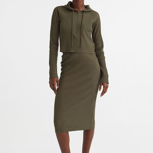 Sweat à capuche décontracté pour femme, personnalisé avec logo OEM, imprimé, dernière collection, produit phare - Product Image 2