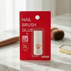 [K-ESSENTIALS] Colle pour faux ongles 3g à appliquer au pinceau, fixation rapide professionnelle, longue tenue pour ongles artificiels, adhésif pour faux ongles - Product Image 2