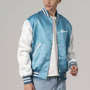 Chaqueta de Satén para Hombre, Corte Holgado y Moderno, Cómoda para Adultos, Precio al por Mayor, Proveedor de Ropa - Product Image 3