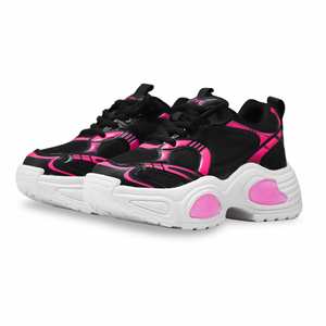 Negro AT7342 Casual Canvas Sneaker Zapatos de moda - Product Image 3