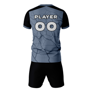 Camiseta de Fútbol Sublimada Personalizada con Cuello en V, Manga Corta, 100% Poliéster, Malla Transpirable, para Todas las Temporadas, Ropa Deportiva para Adultos - Product Image 5
