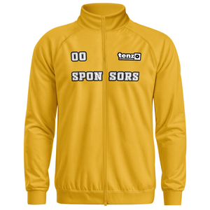 Veste de survêtement en polyester pour équipe promotionnelle, fermeture éclair intégrale, personnalisation de la marque, vêtements d'équipe, entraînement sportif, OEM ODM, uniformes de club et d'école - Product Image 3