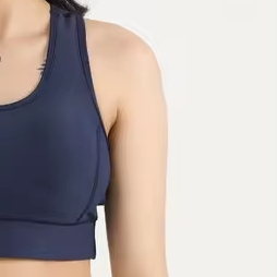 Soutien-gorge de sport sans couture à maintien élevé Tissu respirant Conception personnalisée OEM ODM Tendances de la mode Grande taille Soutien-gorge de sport Pakistan Vente en gros - Product Image 5