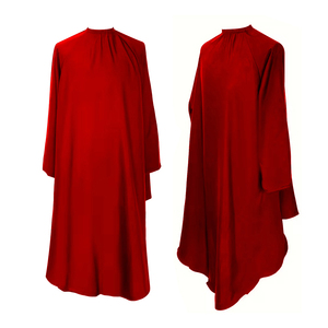 Cape de Coiffure Professionnelle Rouge Imperméable en Polyester avec Logo Personnalisé, Réglable, pour Salon de Coiffure et Barbier, Marque Personnalisée - Product Image 5