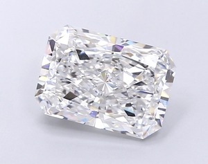 radiant e vvs2 cvd lab grown diamond 4.51 carat loose gemstone excellent polish for wedding ring luxury fine jewelry custom gift - Product Image 1