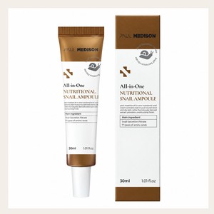 ขวดเซรั่ม 30 มล. ผลิตภัณฑ์บำรุงผิวเกาหลี Polmedison All-in-One Nutritious Snail Ampoule 30 มล. ผลิตในเกาหลี สำหรับทุกเพศ - Product Image 3