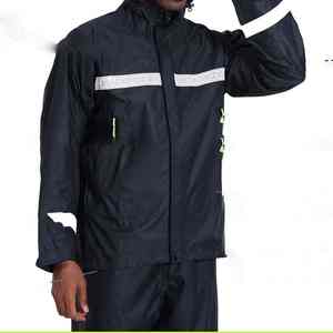 Vêtements d'extérieur de haute qualité et à séchage rapide, 100% coton, couleur unie et taille personnalisée, vestes et combinaisons imperméables - Product Image 4