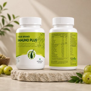 Tabletas de Apoyo Inmunitario con Logotipo Personalizado, con Vitamina C, Zinc y Extractos Herbales para el Bienestar Diario - Product Image 2