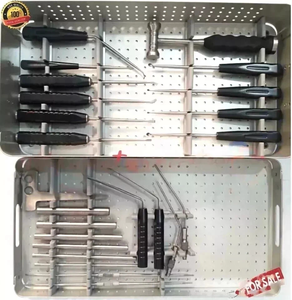 Kit d'instruments UBE, outils de précision en acier inoxydable massif certifiés ISO - Product Image 1
