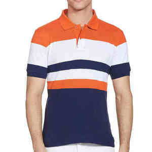 Polo d'été personnalisé à manches courtes blanc pour homme, vêtements de travail avec motif imprimé et logo brodé - Product Image 1