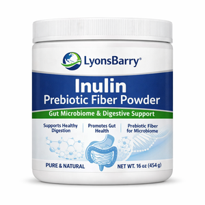 Poudre de fibres prébiotiques d'inuline pour le microbiome intestinal, complément alimentaire pour la digestion, fournisseur OEM GMP pour l'exportation - Product Image 2