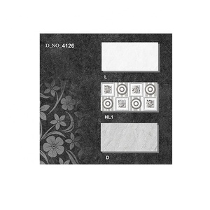 Azulejos de pared de cerámica brillante para baño, embalaje estándar digno de exportación, azulejo de cocina pulido esmaltado impermeable de 300x600mm - Product Image 6