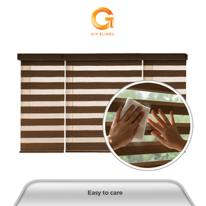 Persianas Zebra Monobrown Marrón Oscuro ZB91143 168x183cm, las Más Vendidas en Malasia, para Hogar y Oficina, B2B, OEM, Mejor Proveedor, Alta Calidad - Product Image 4