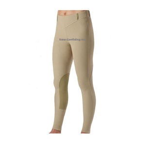 Best Quality <b>Equestrian</b> horse riding silicon <b>legging</b> and breeches with pockets And silicon grip horse riding product AM911 - Product Image 3