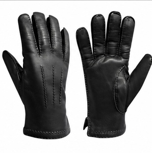 Gants de sécurité pour mécaniciens de haute qualité, personnalisés, antidérapants, respirants, flexibles, résistants à la chaleur, en nylon/cuir, épaisseur 10 mil - Product Image 1