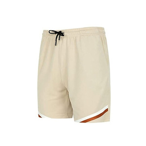 Ensemble T-shirt et short beige pour homme Ekin Impex, col rond, séchage rapide, style streetwear, tissu tricoté avec logo imprimé, ensemble pour l'été - Product Image 4