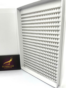 ถาดขนตาปลอมสีดำด้านแบบมิงค์ ขายส่ง ขนตาแคชเมียร์แบบเส้นต่อเส้น อุปกรณ์ต่อขนตา - Product Image 3