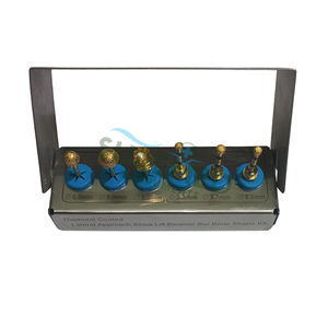 Kit de Implantes Dentales SureMed Instruments Professional para Cirugía Oral: Fresa de Elevación de Senos de Abordaje Lateral con Forma de Hueso para Cirugía Manual - Product Image 4